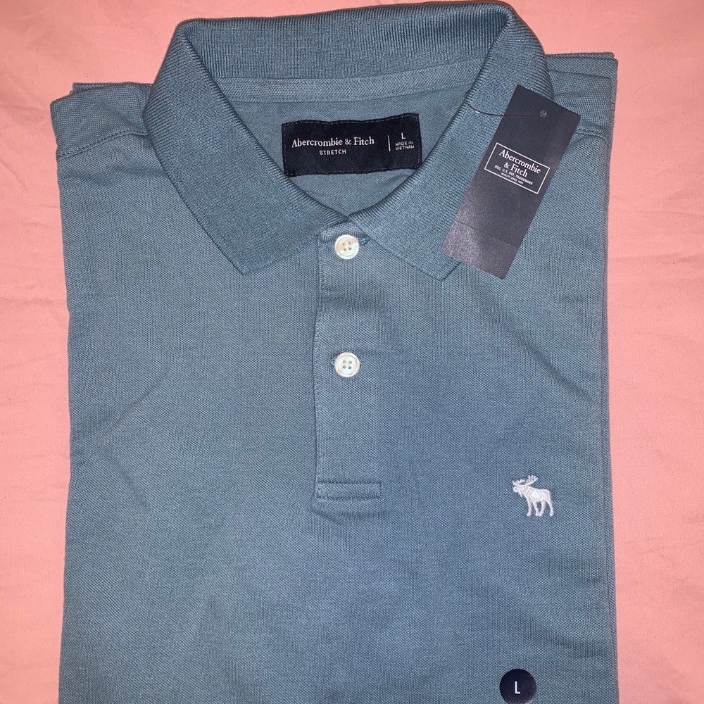 Abercrombie & Fitch Classic Icon Stretch Polo